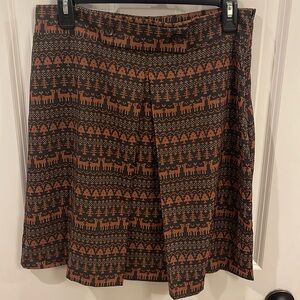 Women’s Christmas trees and reindeer skirt